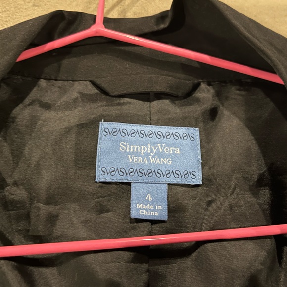 3/$30 Vera wang black jacket - Picture 2 of 7